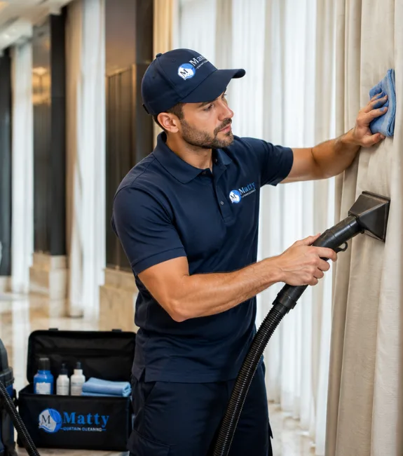 Basin Pocket Curtain Cleaning