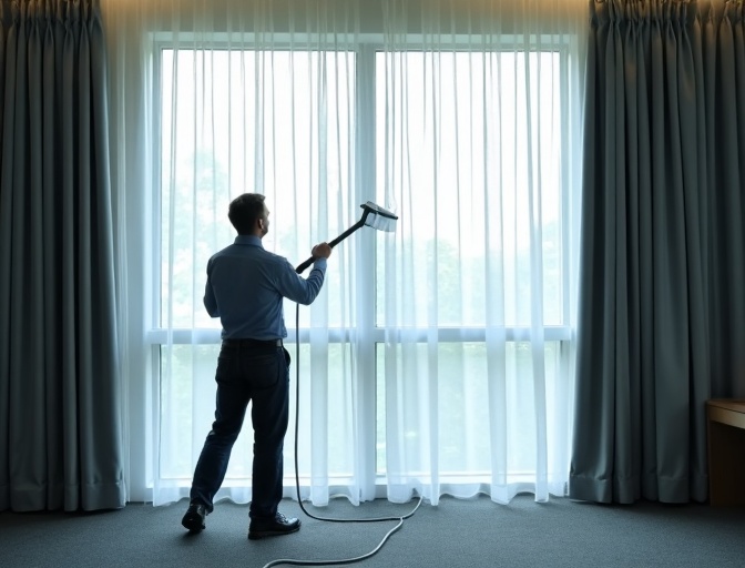 Basin Pocket Commercial Curtain Cleaning