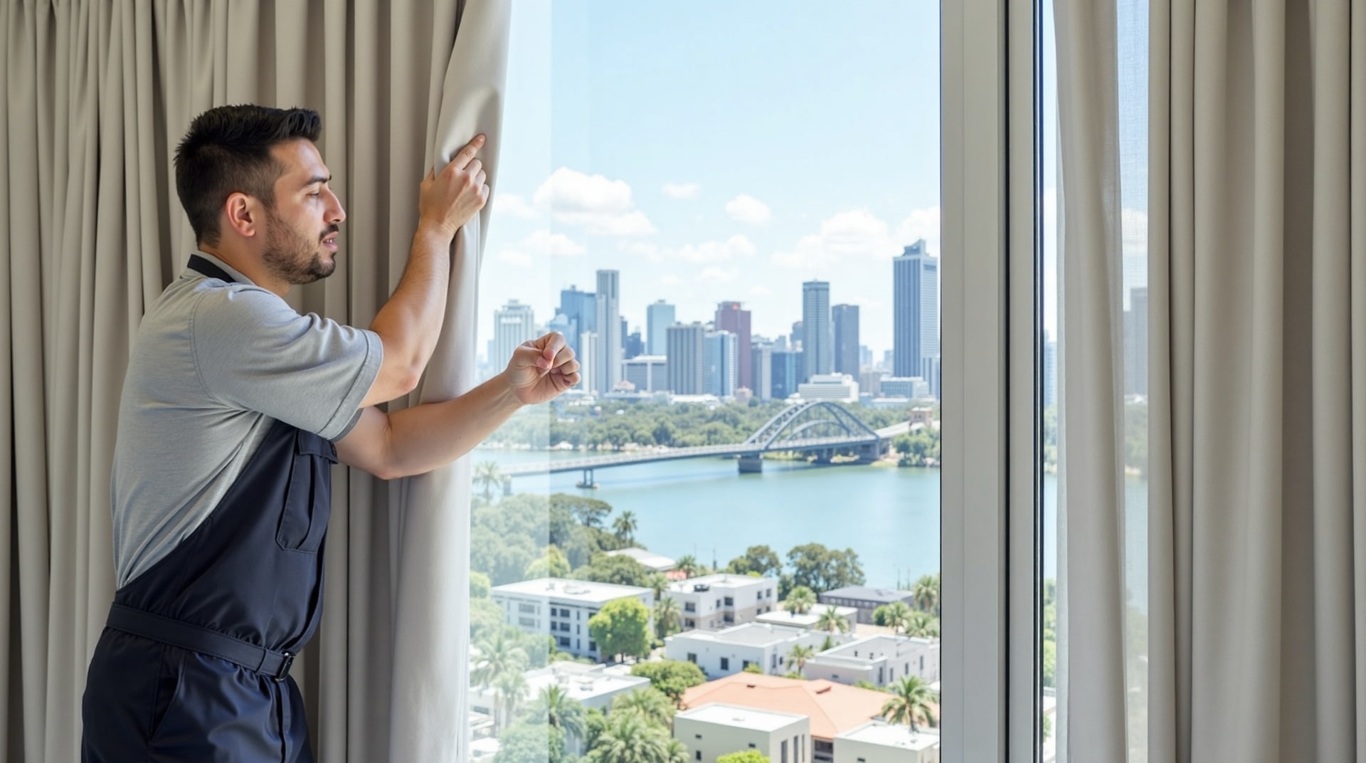 Basin Pocket Curtain Cleaning Service